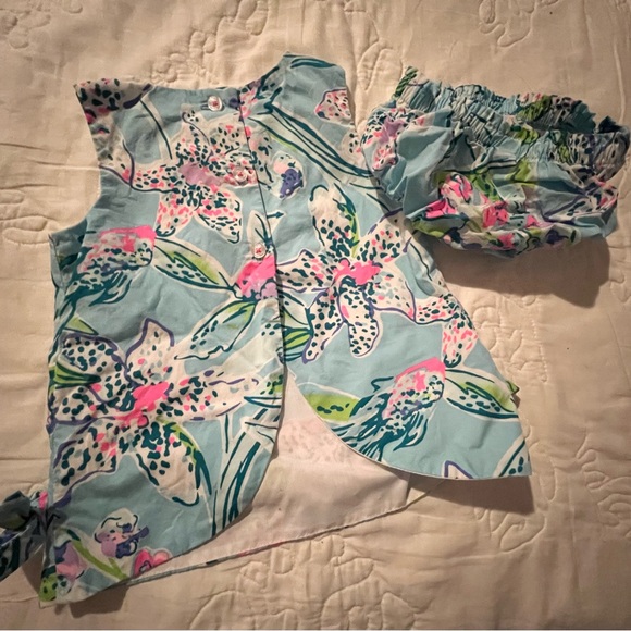 EUC Lilly Pulitzer Baby Shift Dress 3-6 months - Picture 3 of 3